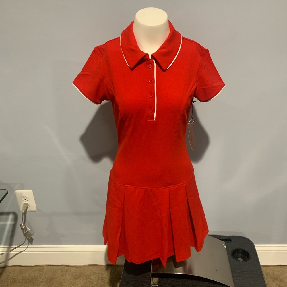 Red Polo Dress
